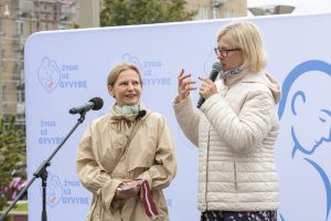 Agnese Irbe (Latvija) kalba ,,Žygis už gyvybę” 2026, Vilniuje